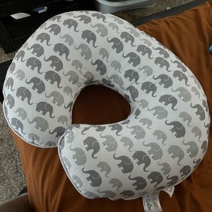 Boppy pillow with cover
